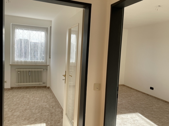 Blick in die Schlafzimmer