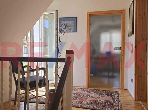 viel Licht im Obergeschoss