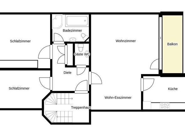 ETW 4 - zweites OG rechts