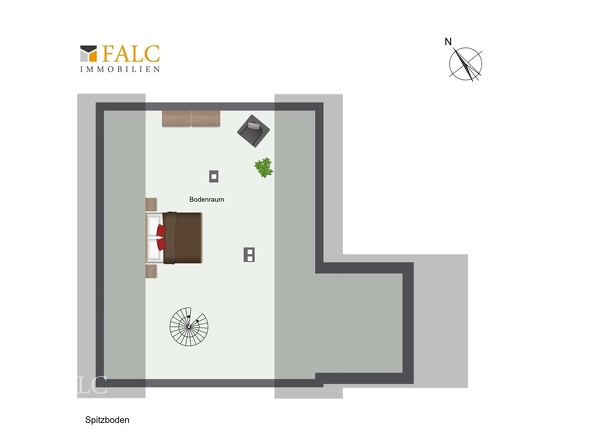 Spitzboden Grundriss