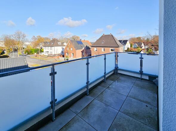 Blick von der Dachterrasse