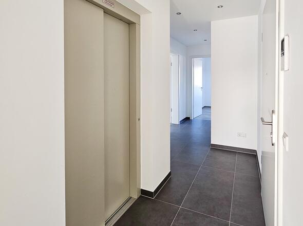 Aufzug bis in die Wohnung