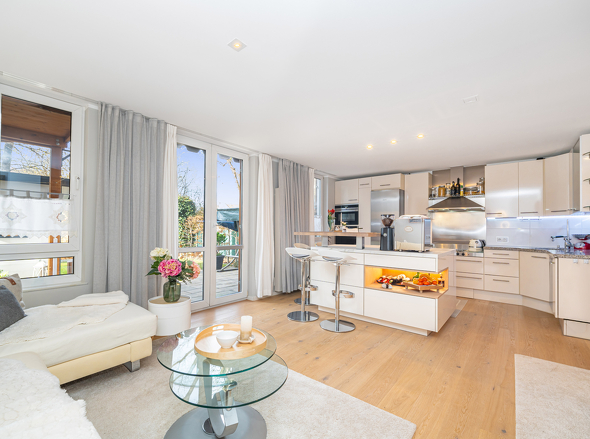 Wohnbereich / Küche