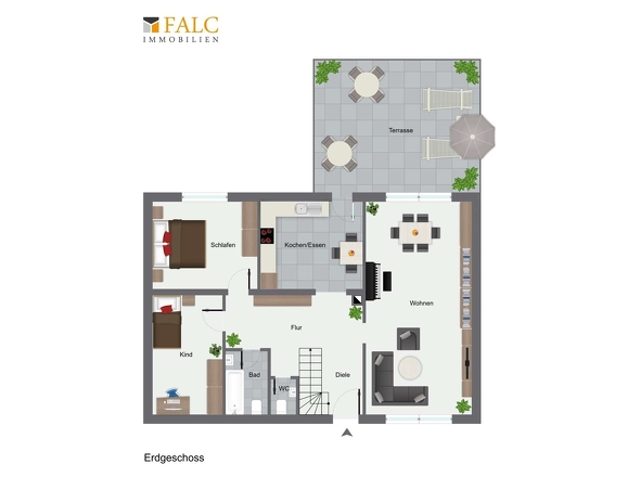 Grundriss Erdgeschoss