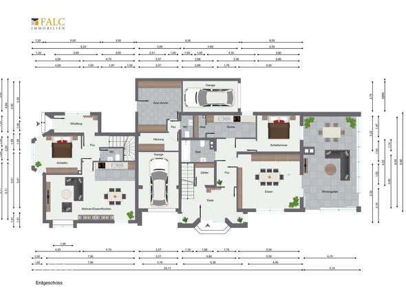 Grundriss Erdgeschoss