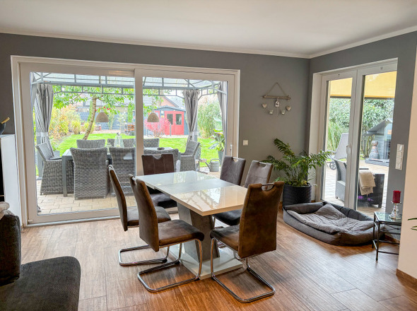 Wohn-/Esszimmer im Erdgeschoss