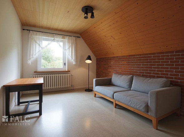 Kinderzimmer DG - Kinderzimmer, Industriell - (KI generiert)