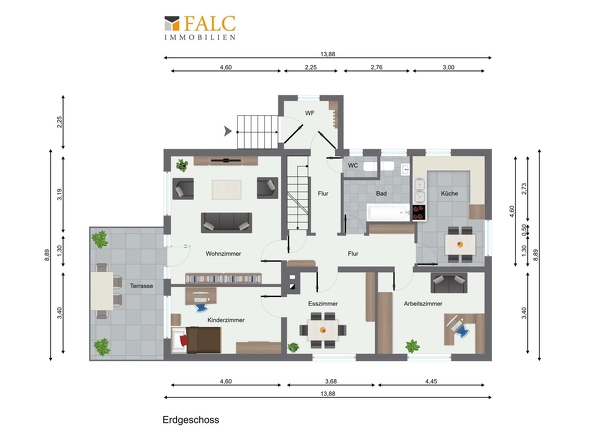 Grundriss Erdgeschoss