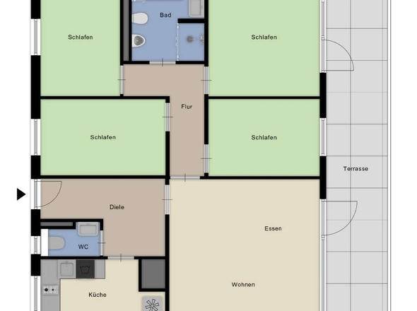 Grundriss Erdgeschoss