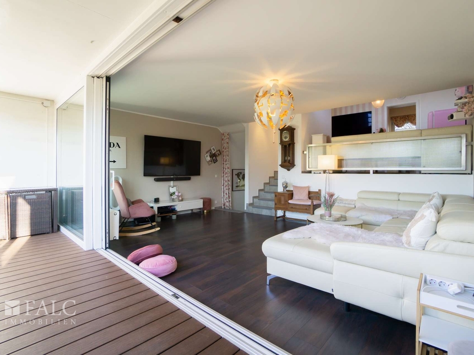 Loggia zum Wohnzimmer