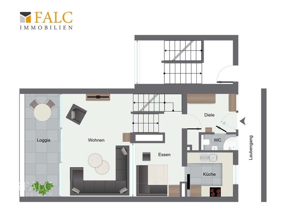 Grundriss 3. Obergeschoss