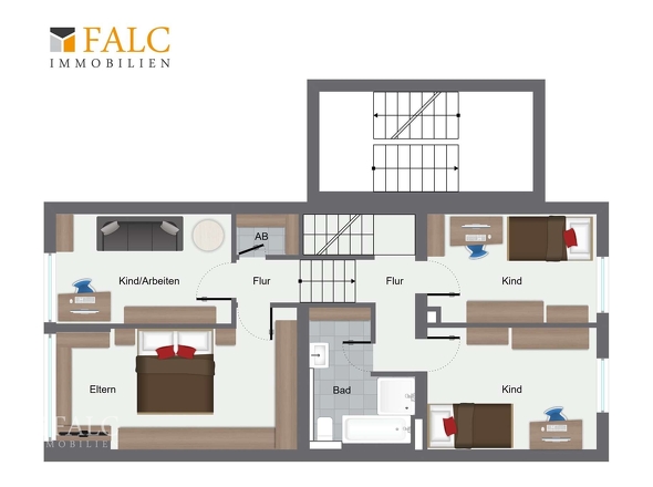 Grundriss 2. Obergeschoss