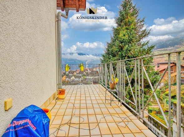 Balkon mit Weitblick