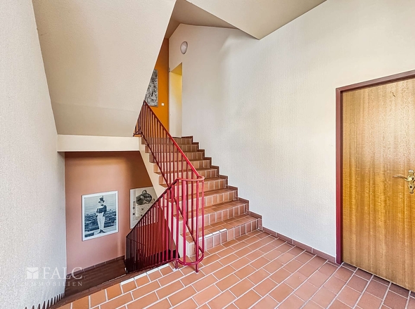 Gepflegtes Treppenhaus