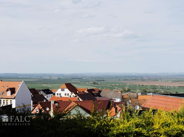 Fernblick vom Wohnzimmer 