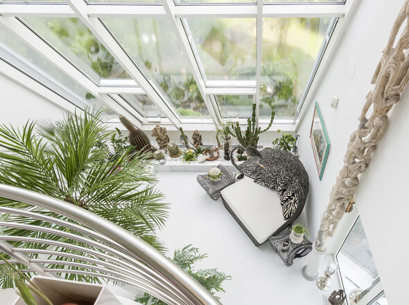 Blick in den Wintergarten