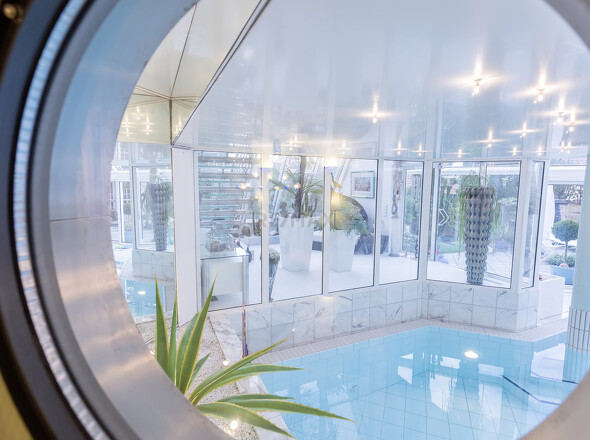 Blick in den Wellnessbereich