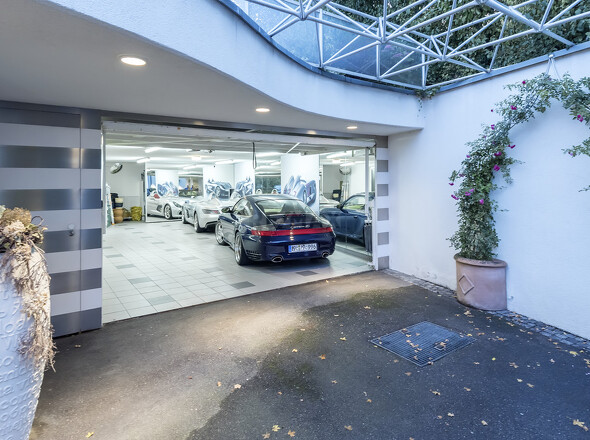 Garageneinfahrt