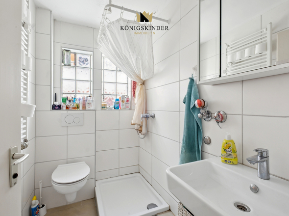 Gepflegtes Tageslichtbad