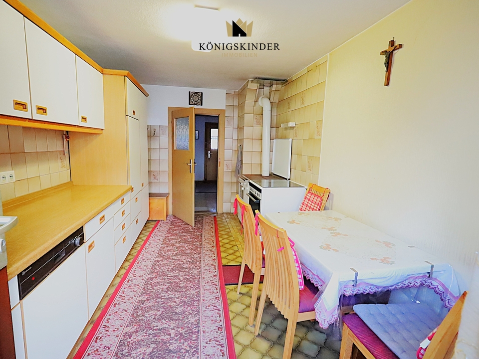 ...in die gemütliche Wohnküche