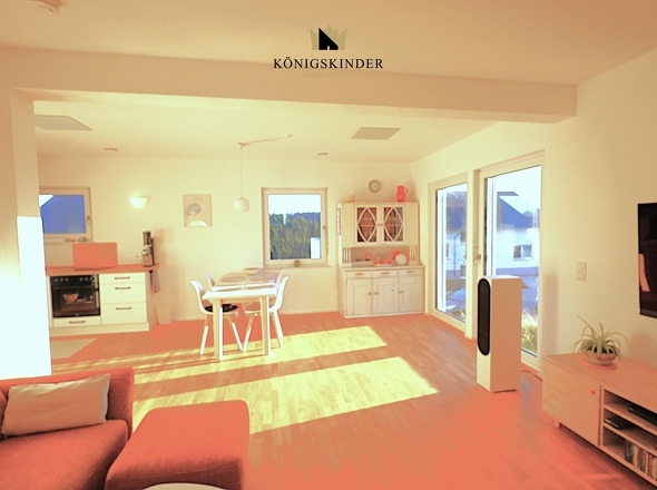 Oben empfängt Sie das helle Licht...