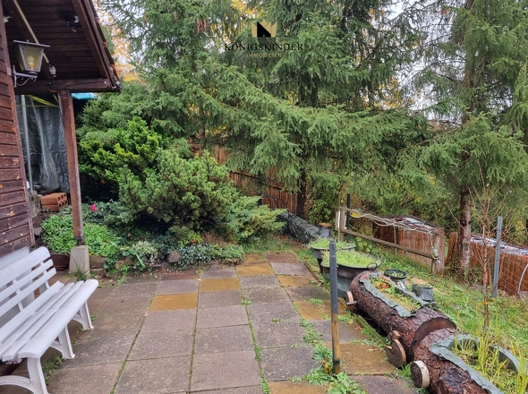 von hier blicken Sie auf Ihr grünes Reich