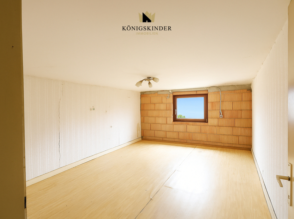 mit einem vorbereiteten Zimmer...