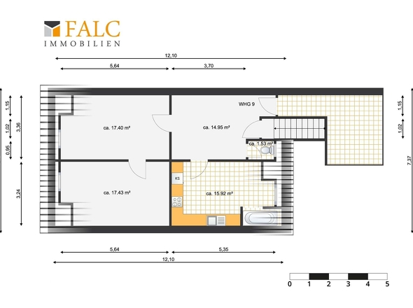 Wohnung Dachgeschoss