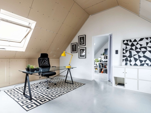 Dachzimmer (Wird ausgebaut übergeben) - (KI generiert)