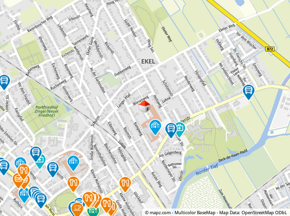 Geolyzer Kartenausschnitt