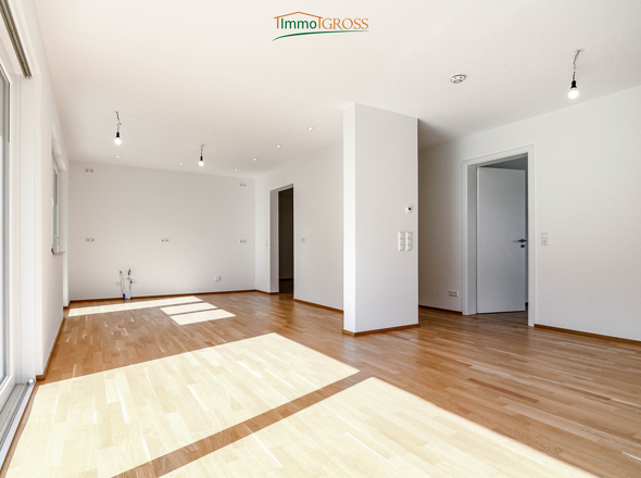 Offene Küche und Wohn- und Essbereich