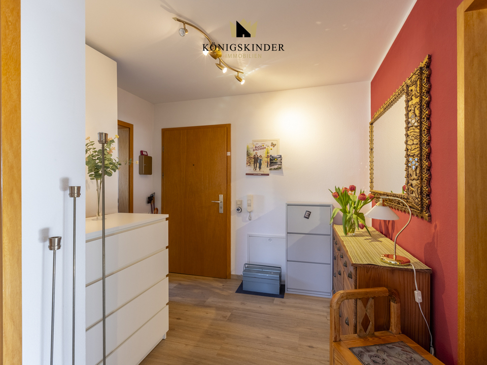 Einladender Eingangsbereich