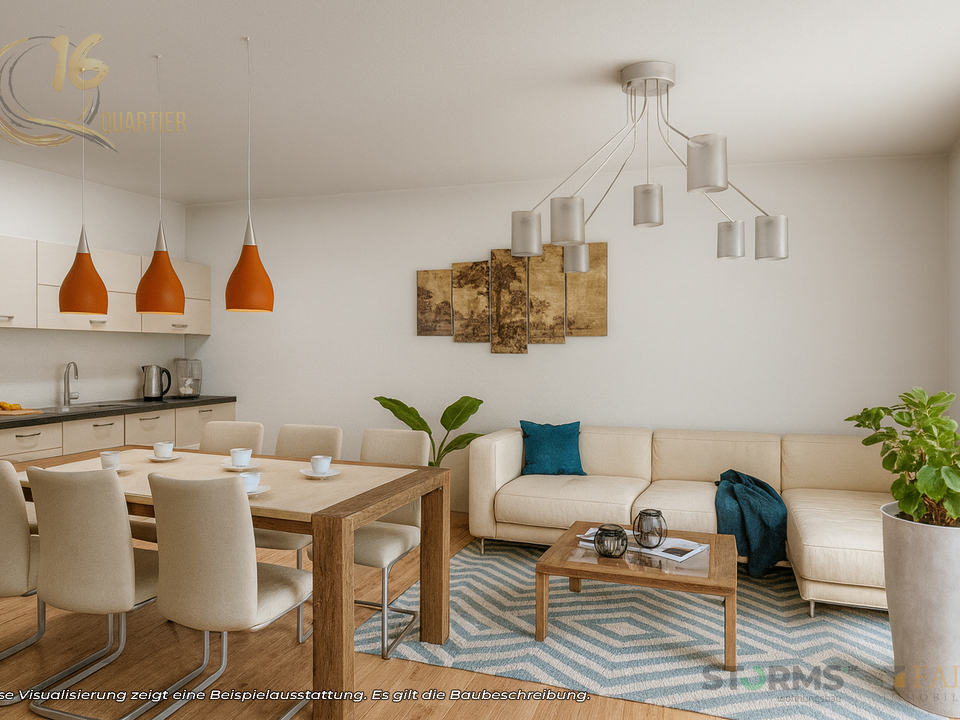 Wohn- und Essbereich