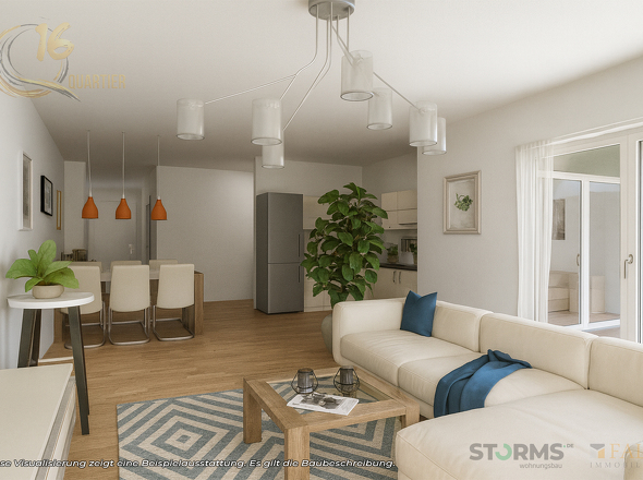 Wohn- und Essbereich