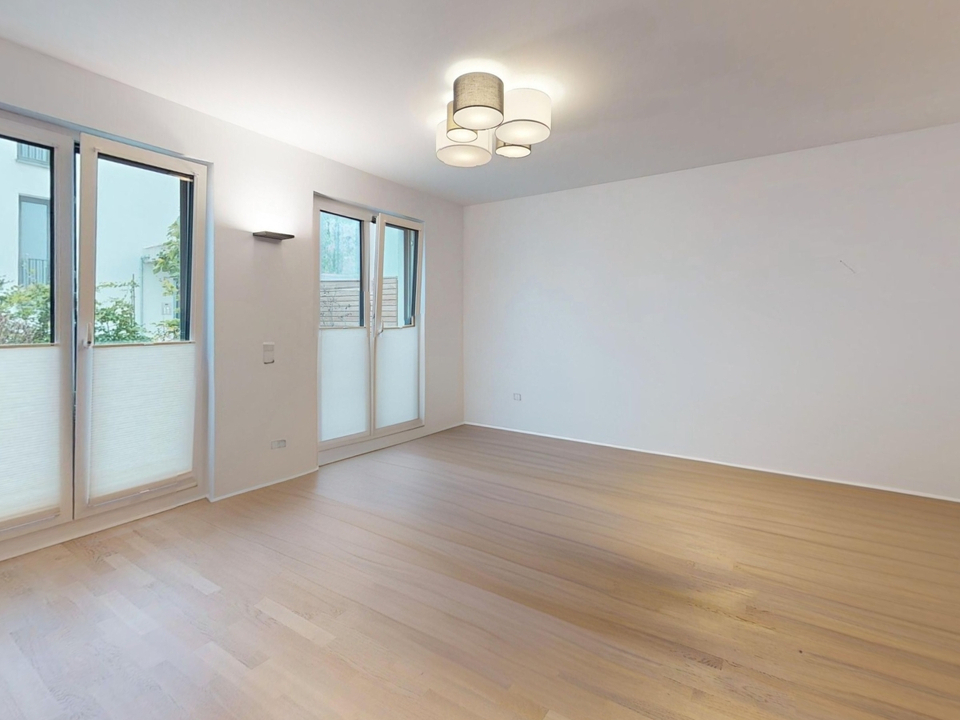 Wohnzimmer unmöbliert