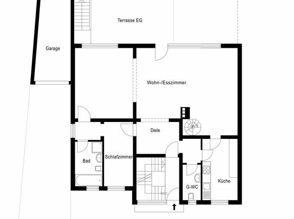 Grundriss - Erdgeschoss
