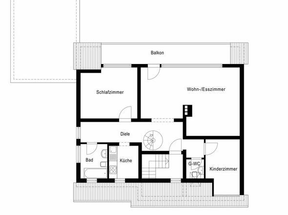 Grundriss - Obergeschoss