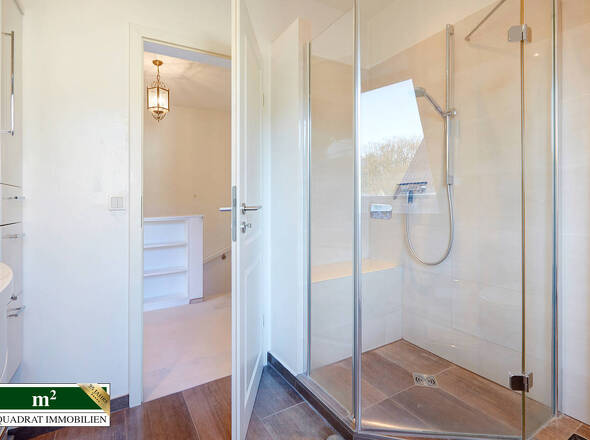 Duschbad im Dachgeschoss