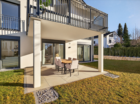 Großzügige Südwestterrasse