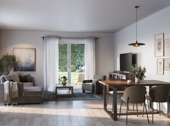 Einrichtungsbeispiel Wohnen