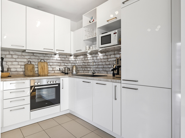 Hochwertige Einbauküche