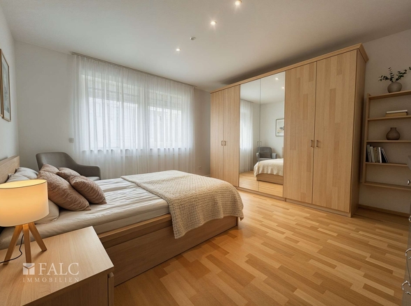 Schlafzimmer digitalisiert