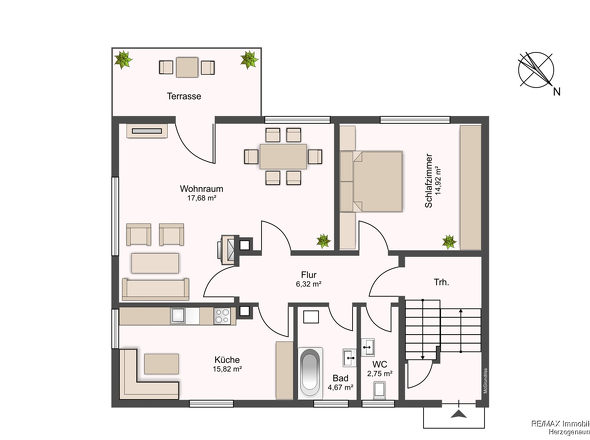 Grundriss Erdgeschoss