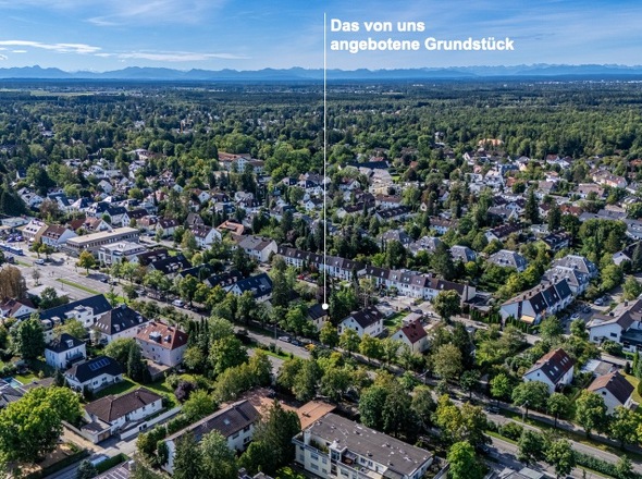 Waldtrudering Richtung Alpen