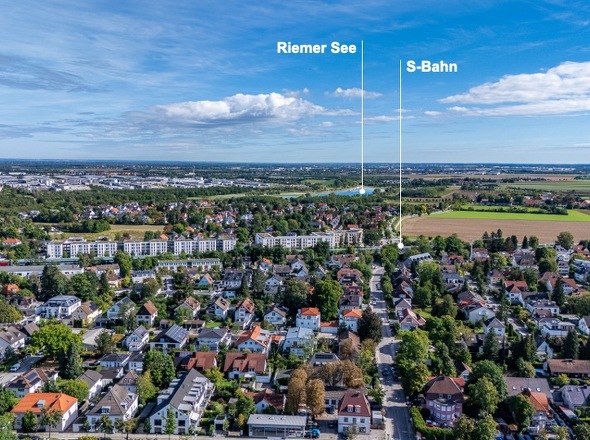 Waldtrudering Richtung Riemer Park