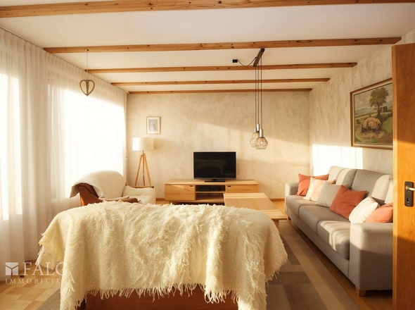 Wohnzimmer - (KI generiert)