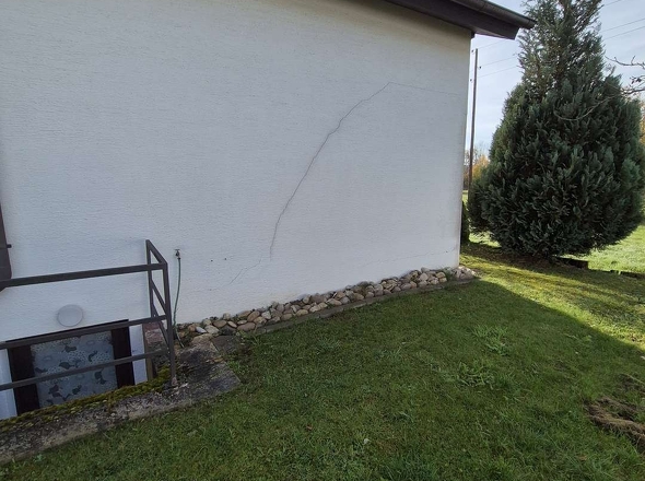 Riss Außenwand