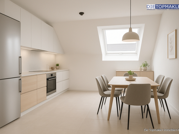 Küche im Obergeschoss