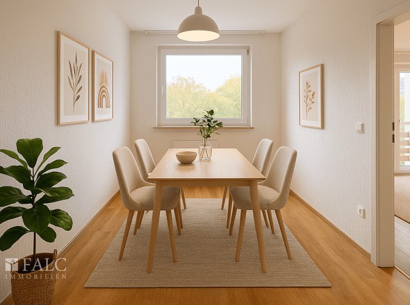 Esszimmer KI-generiert