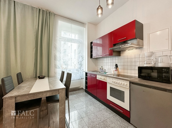 Küche 1-Raumwohnung